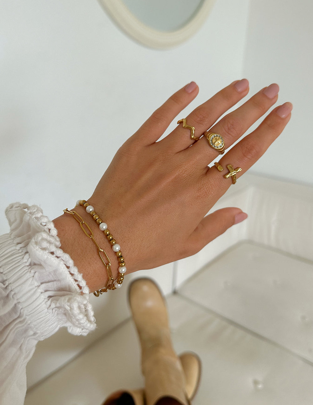 Textured Wavy Ring - Riot Co.