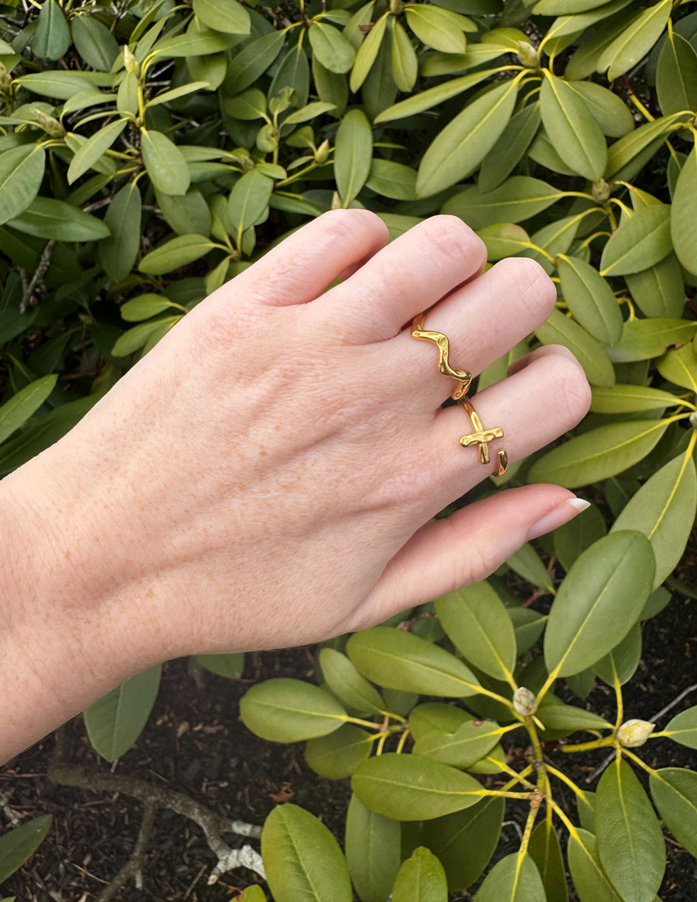 Textured Wavy Ring - Riot Co.