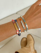 Faith Tile Letter Bracelet - Riot Co.