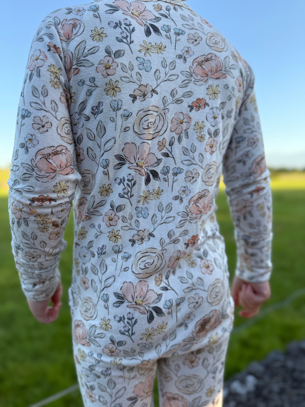 Pastel Petals Modal Zippy Romper - Riot Co.