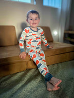 Camo fish bamboo pj set - Riot Co.