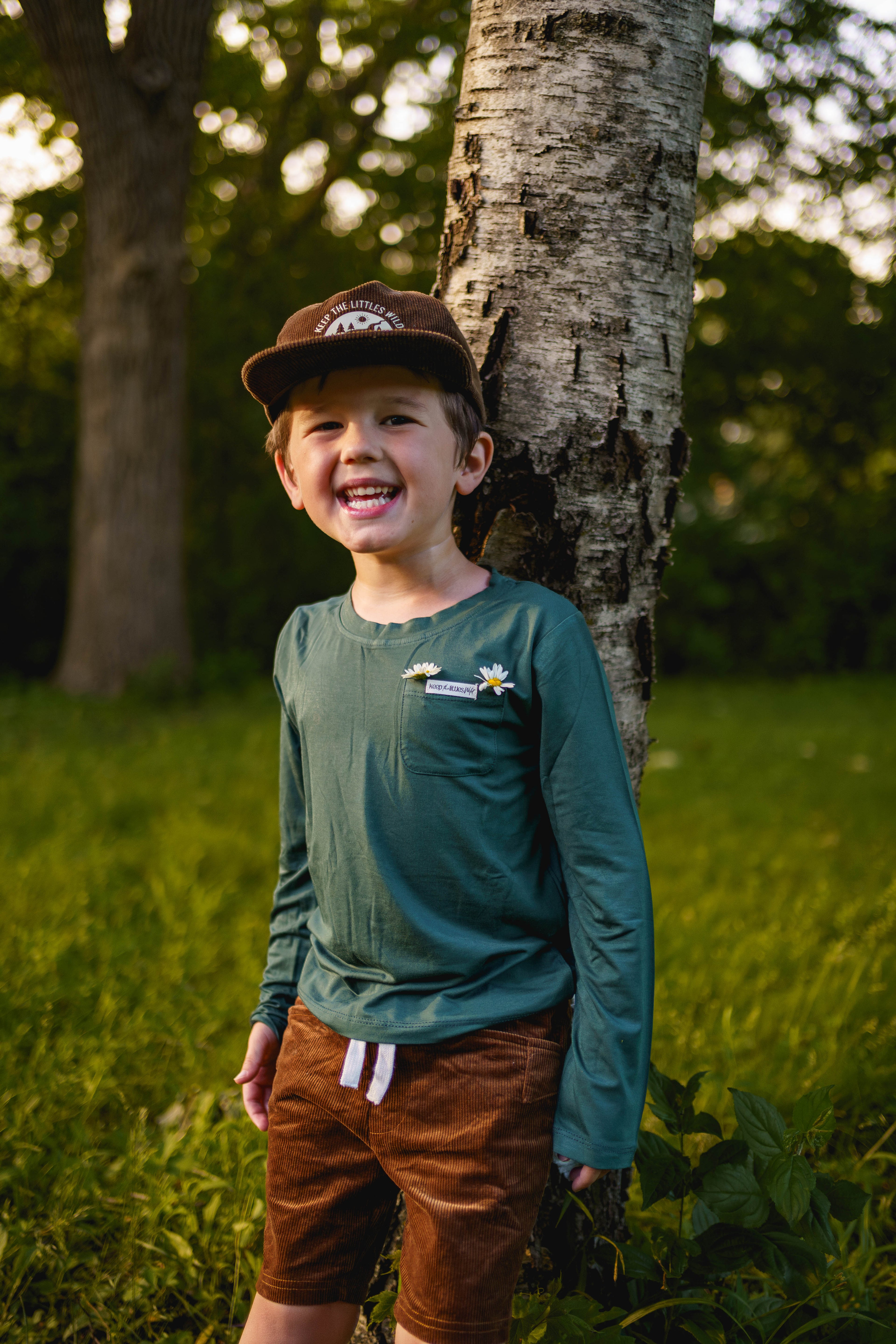 Hunter green bamboo nature is my playground - Riot Co.