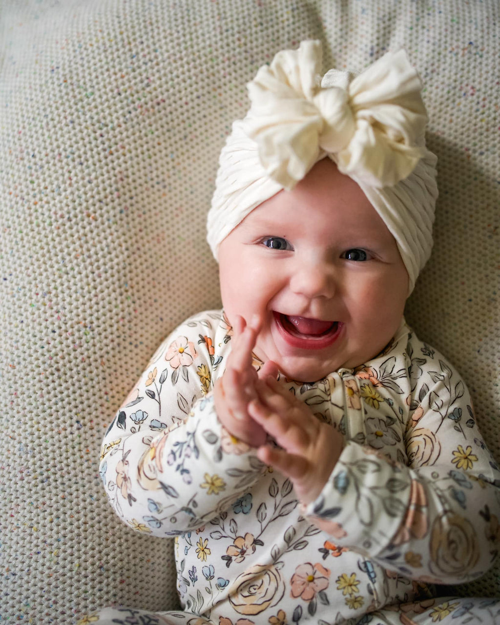 Pastel Petals Modal Zippy Romper - Riot Co.