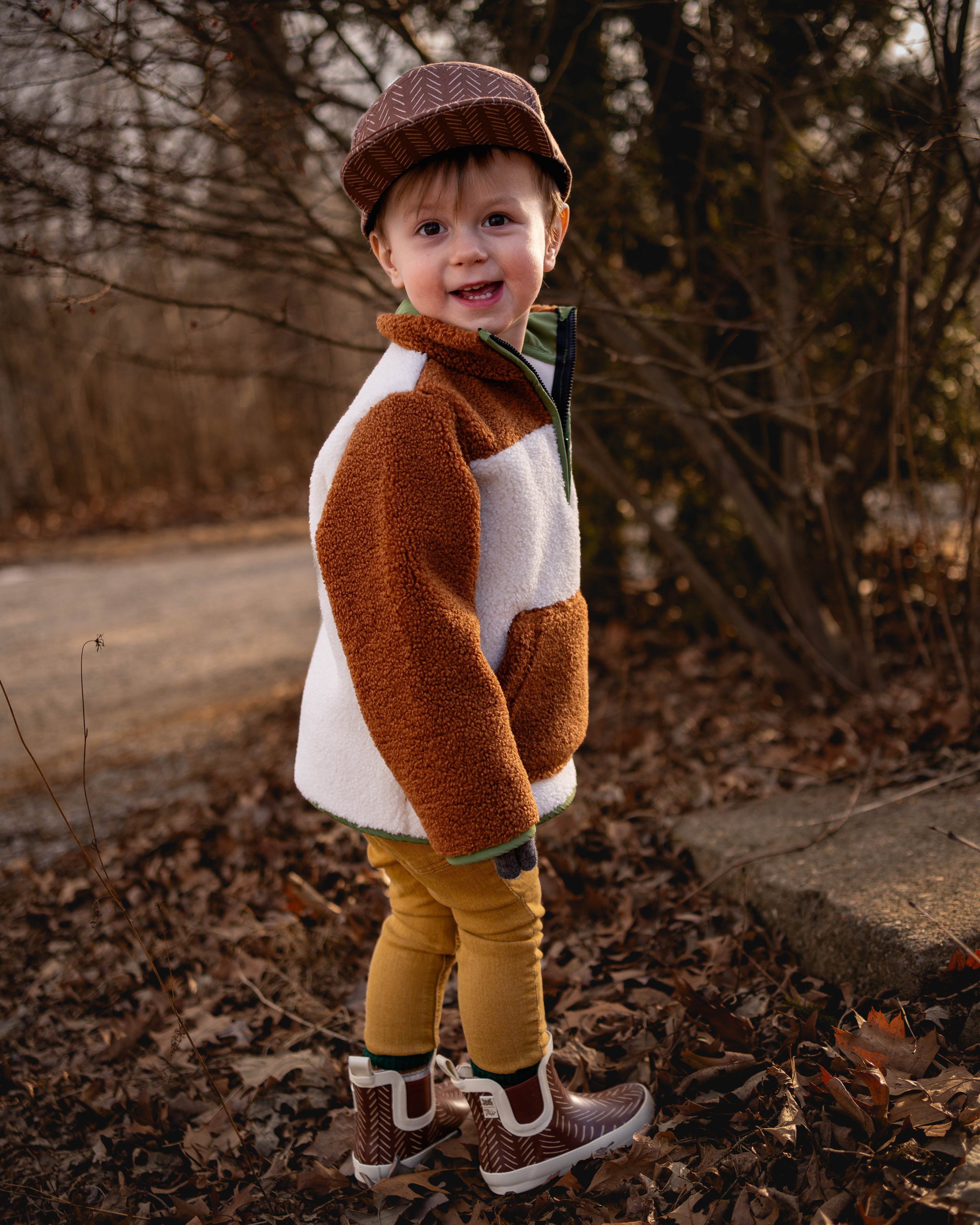 Tan Camel Sherpa - Plush Warm lined Pullover Sweatshirt - Riot Co.