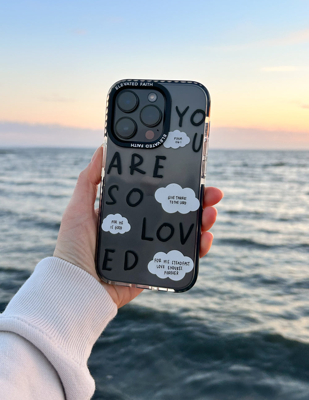 Black You Are So Loved Phone Case - Riot Co.