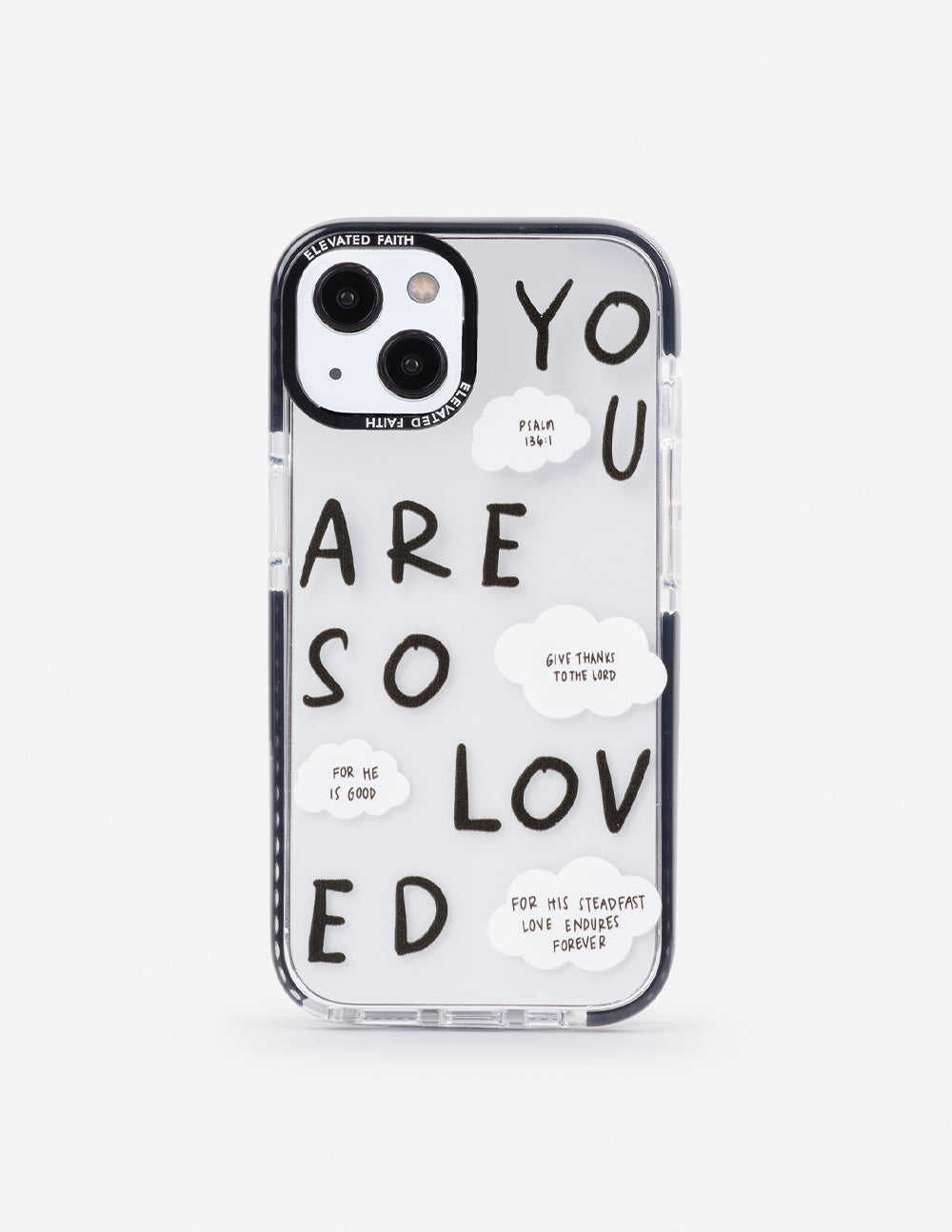 Black You Are So Loved Phone Case - Riot Co.