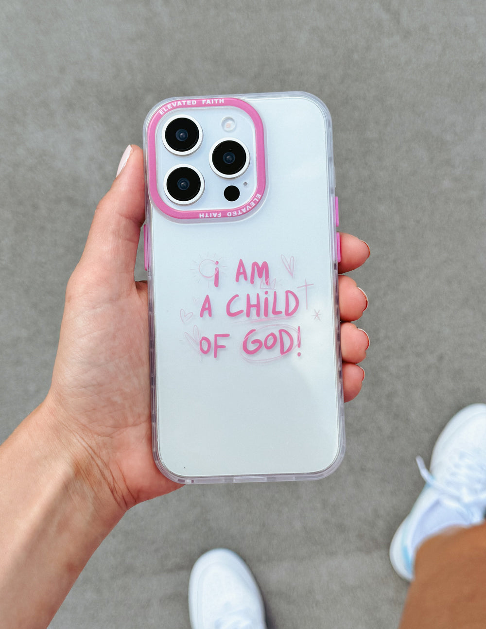 Child of God Pink Phone Case - Riot Co.