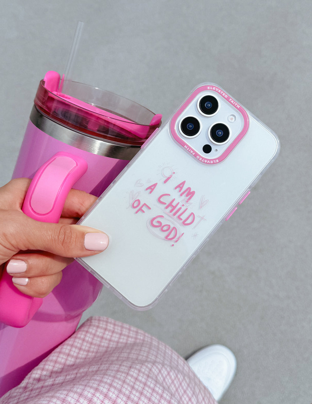 Child of God Pink Phone Case - Riot Co.