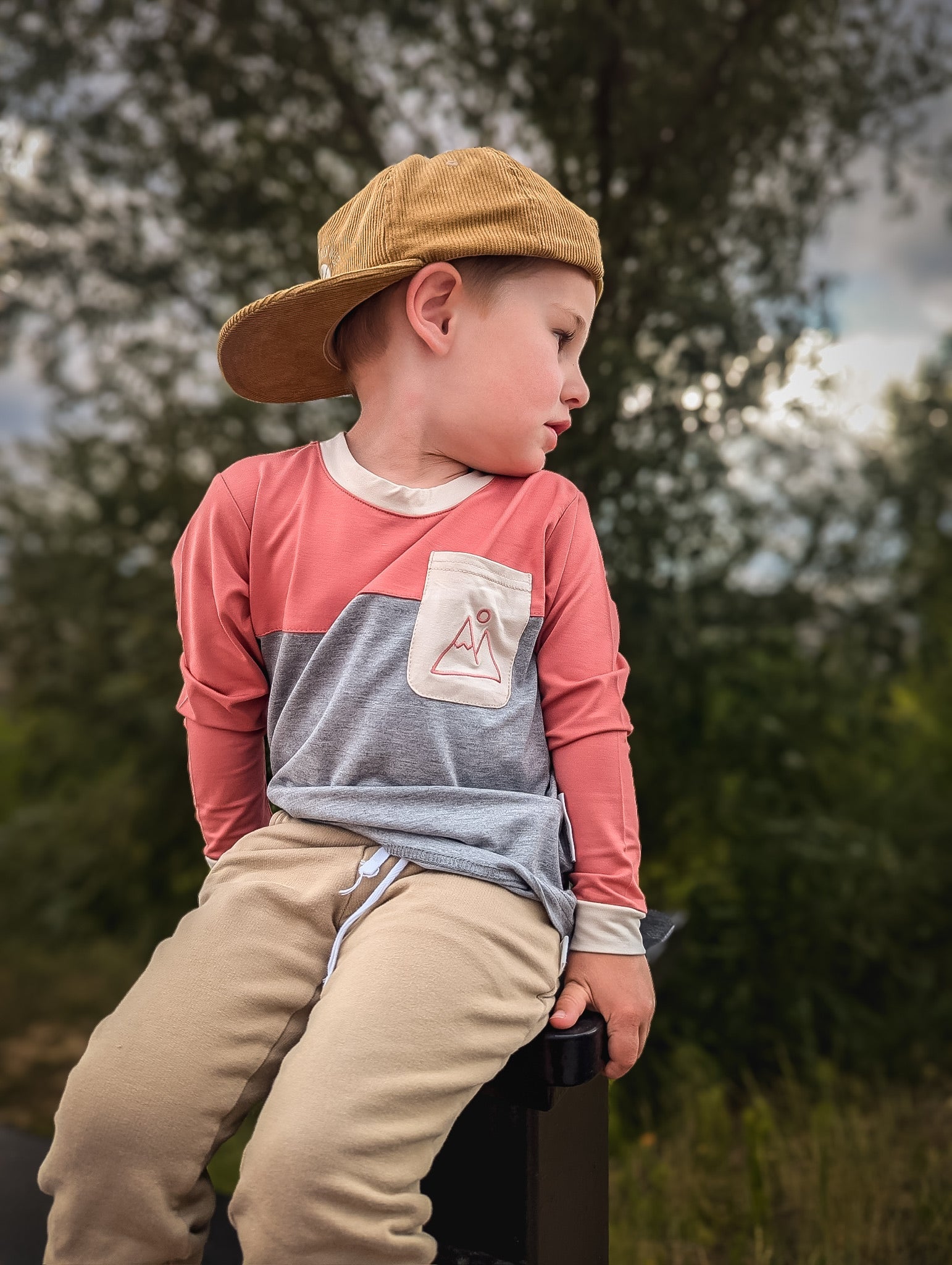 Mountain color block bamboo - Riot Co.