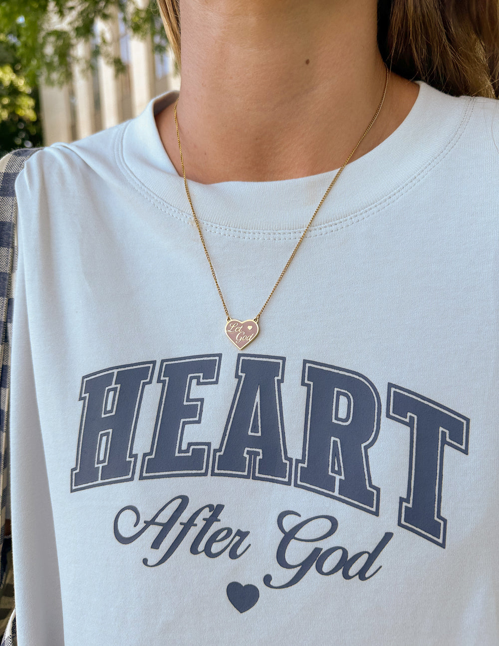 Enamel Let God Necklace - Riot Co.