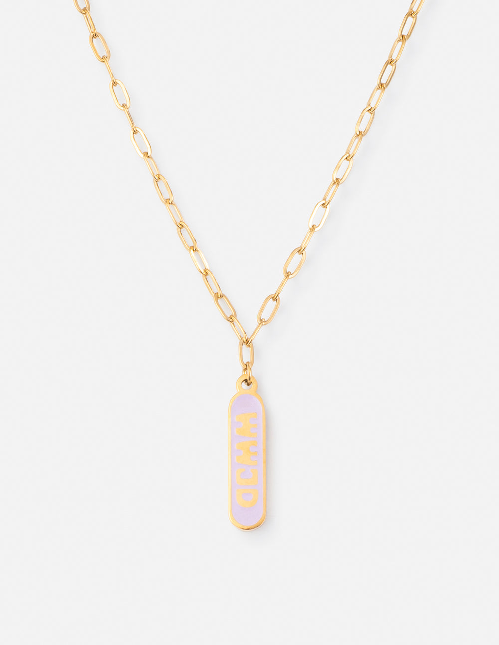 Enamel WWJD Necklace - Riot Co.