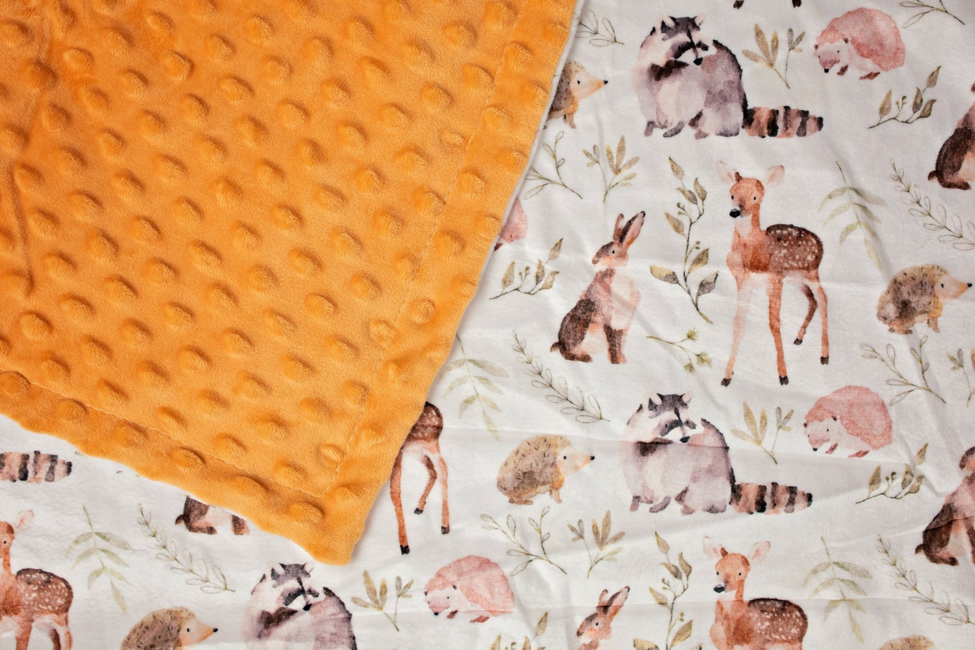 Forest Friends Minky Blanket - Riot Co.