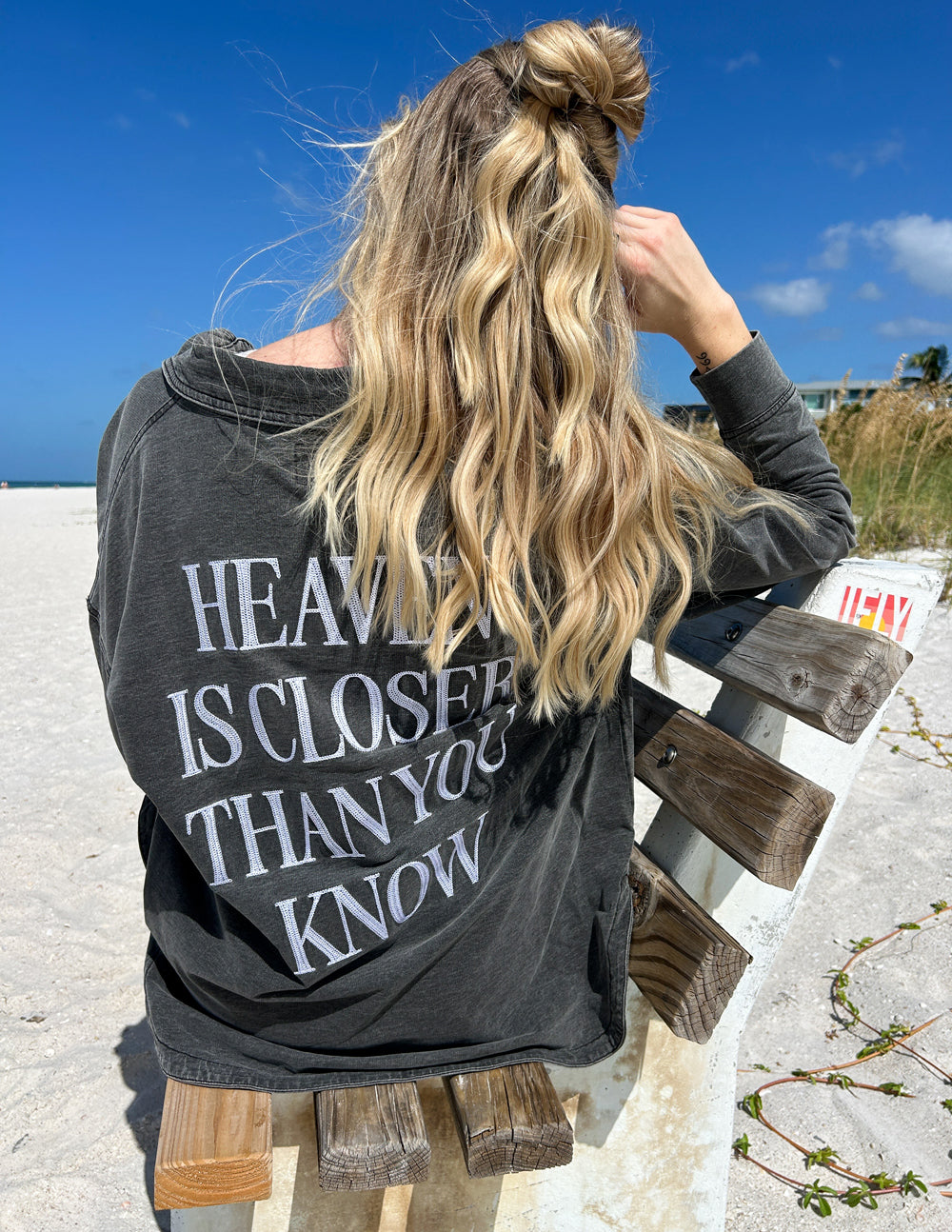 Heaven Is Closer Shacket - Riot Co.