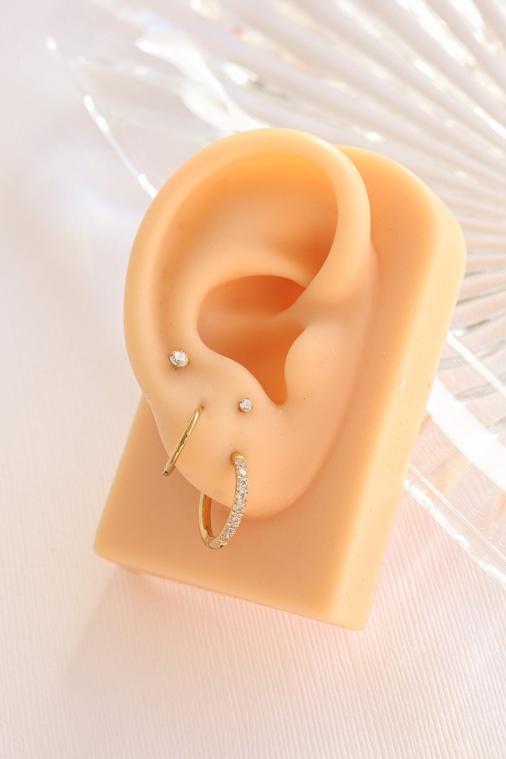 Crystal Flat Back Stud