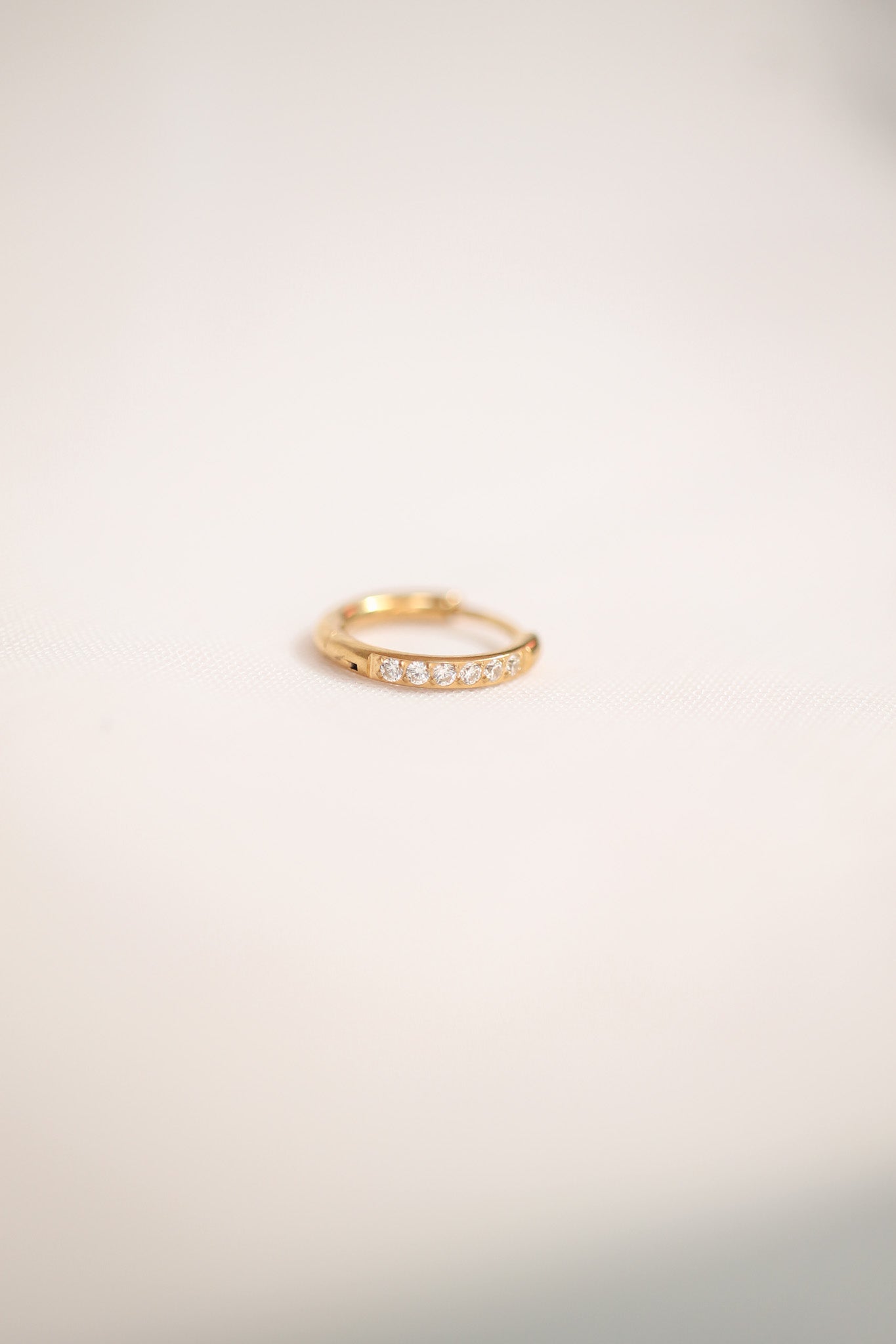 Micro Crystal Hoop