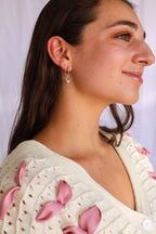 Tiny Dancer Huggie Hoop