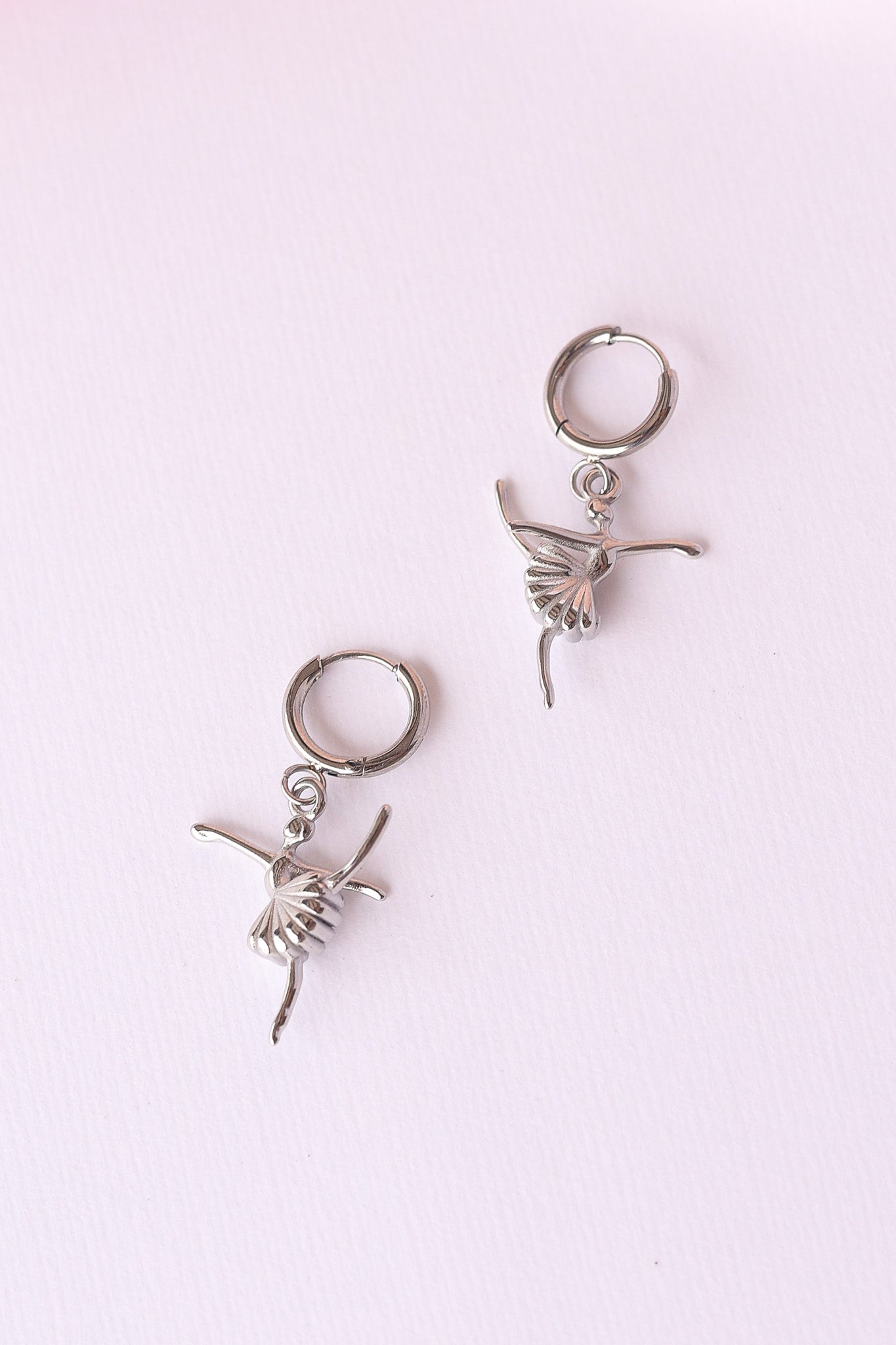 Tiny Dancer Huggie Hoop