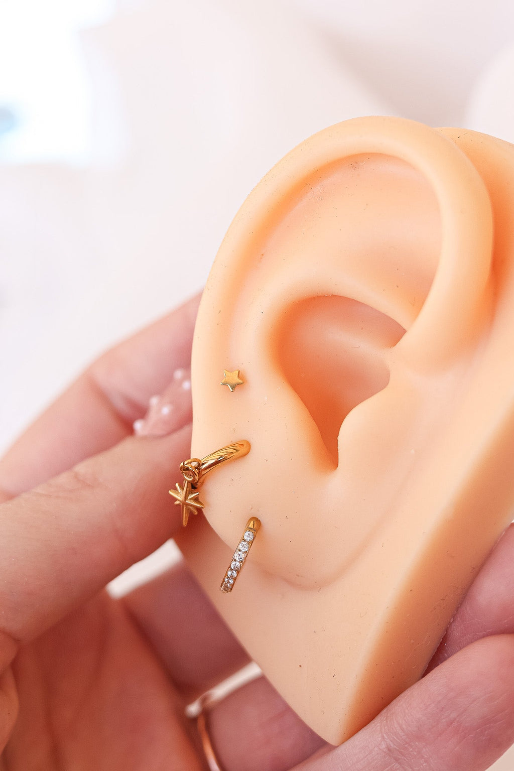 Mini Star Flat Back Stud