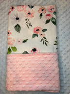 Flowers Forever Minky Blanket - Riot Co.