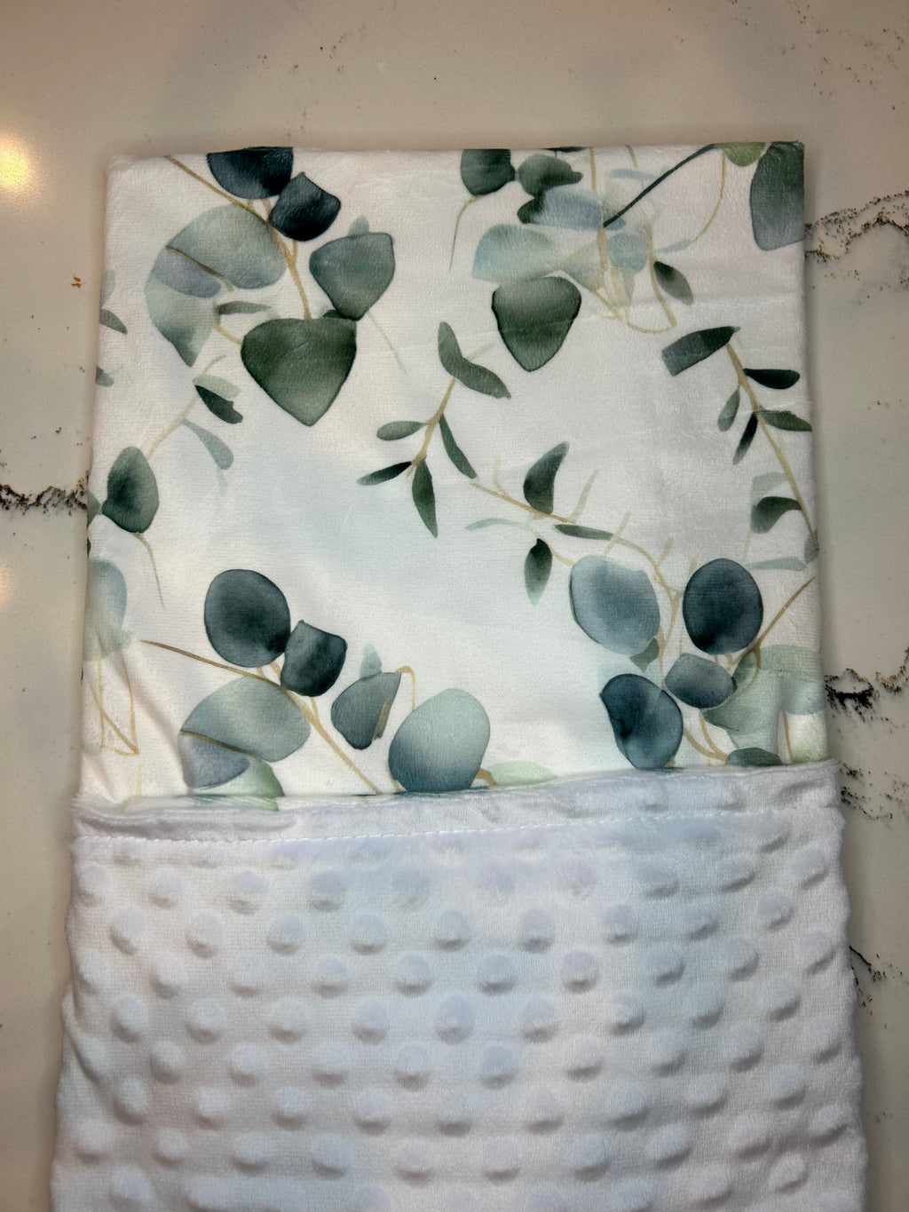 Eucalyptus Embrace Minky Blanket - Riot Co.