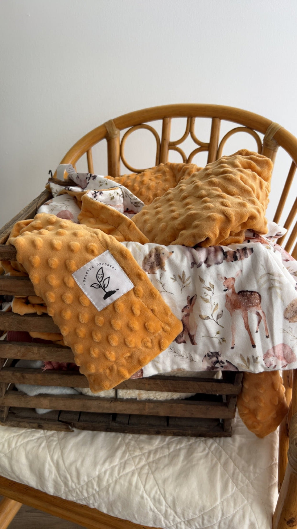 Forest Friends Minky Blanket - Riot Co.