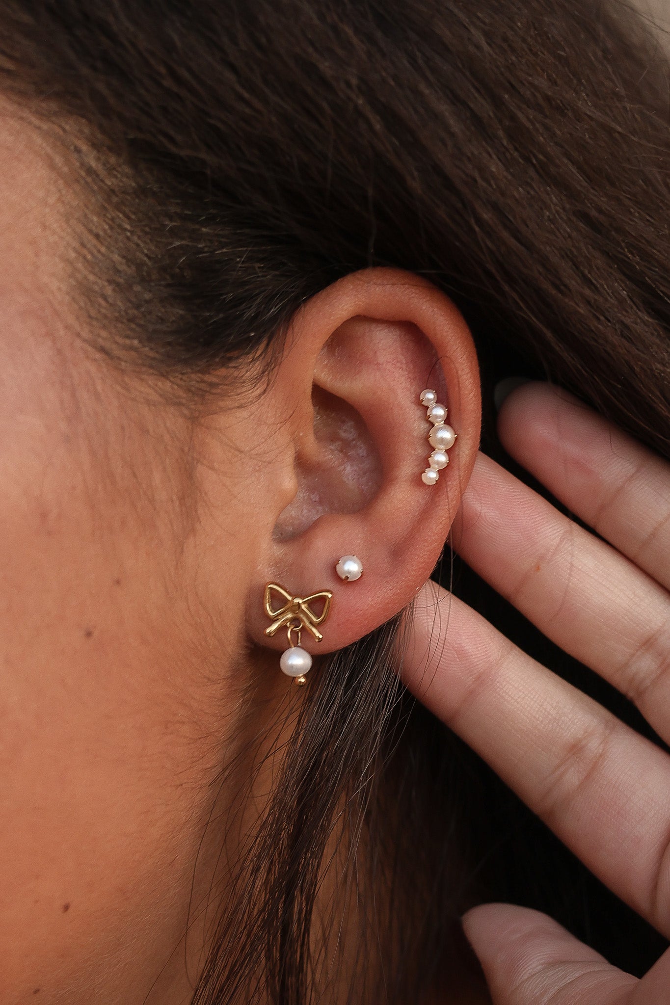 Jane Bow Earring - Riot Co.
