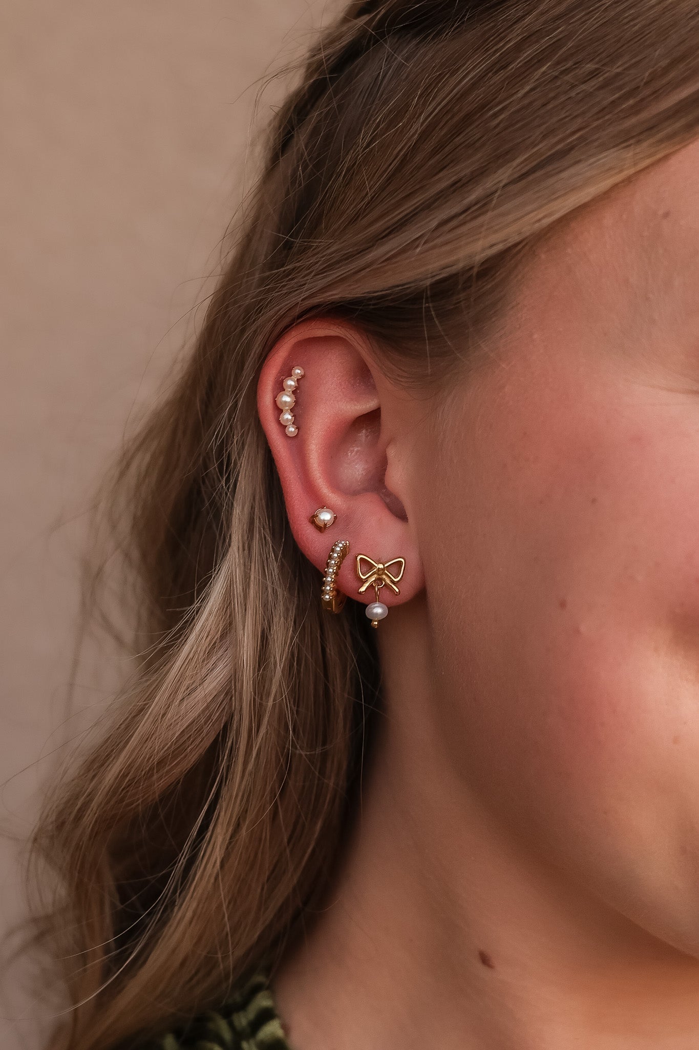 Jane Bow Earring - Riot Co.