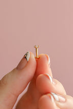 Crystal Flat Back Stud