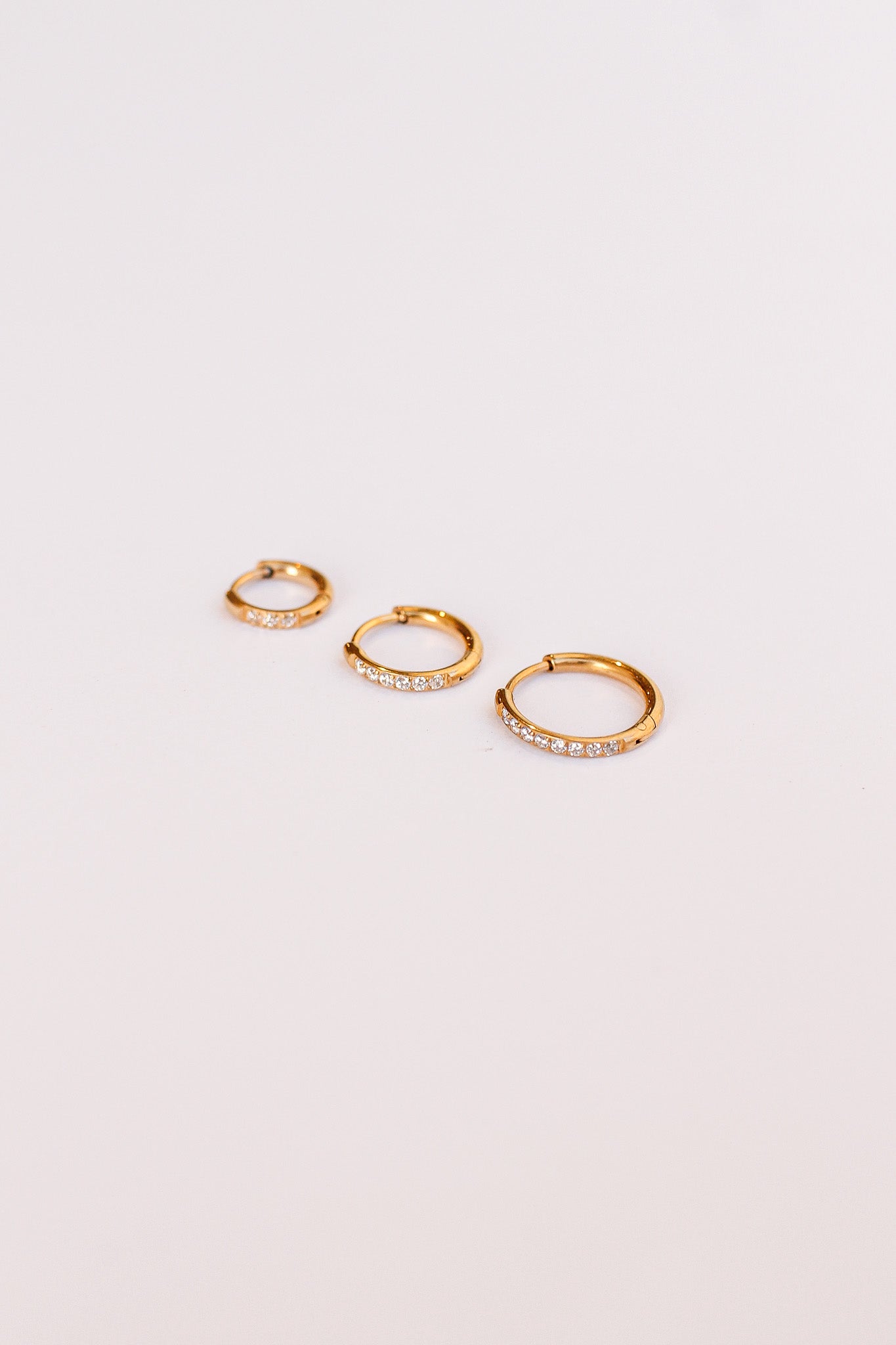 Micro Crystal Hoop