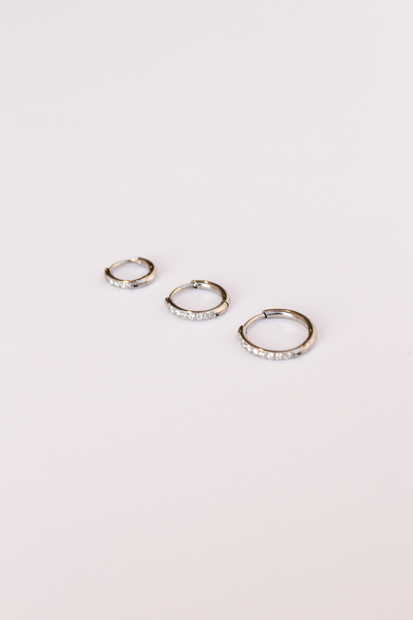 Micro Crystal Hoop
