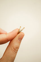 Micro Crystal Hoop