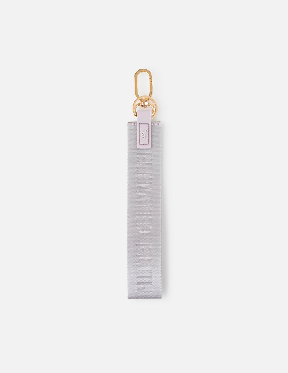 Lavender Oversized Logo Keychain - Riot Co.