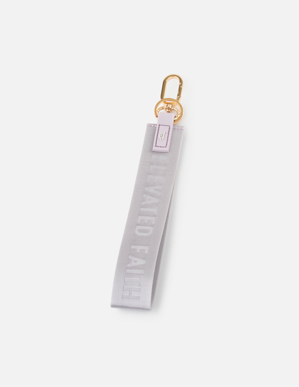 Lavender Oversized Logo Keychain - Riot Co.