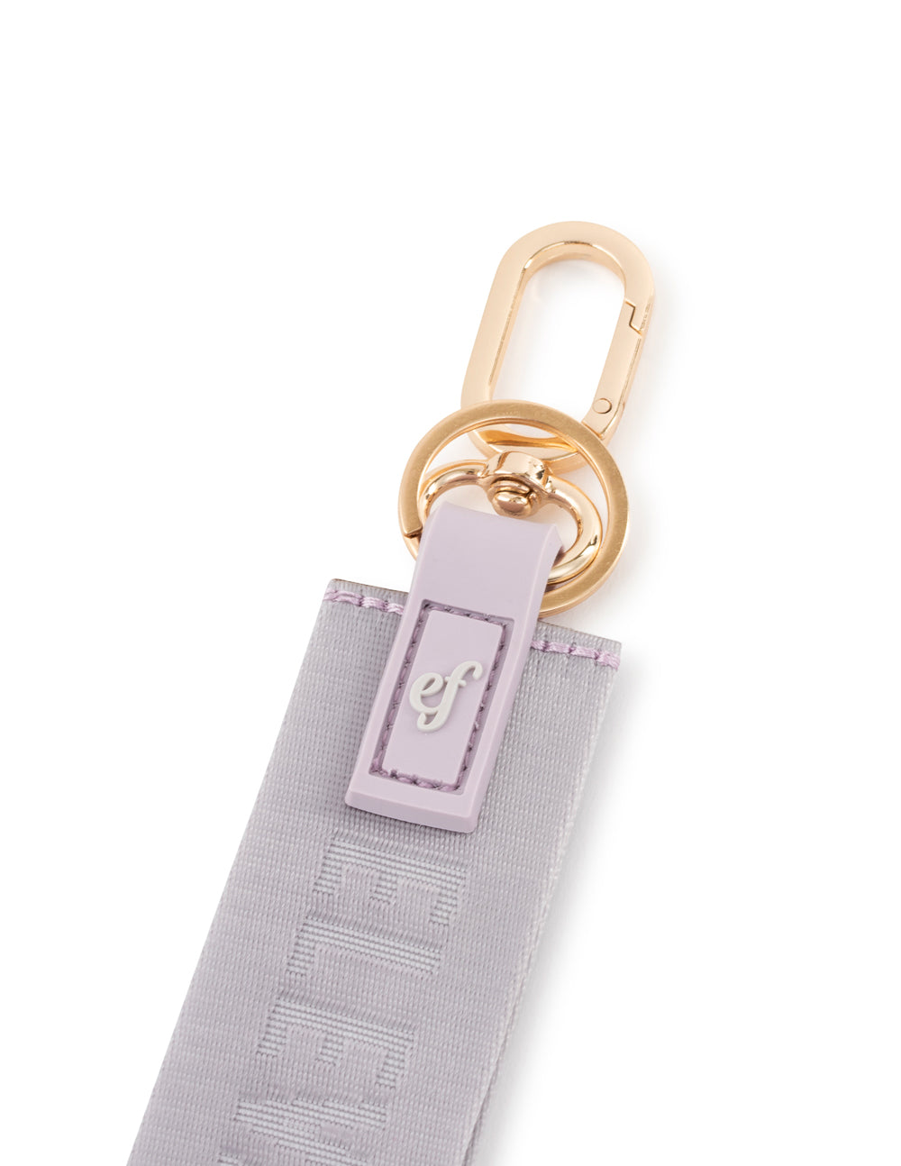 Lavender Oversized Logo Keychain - Riot Co.