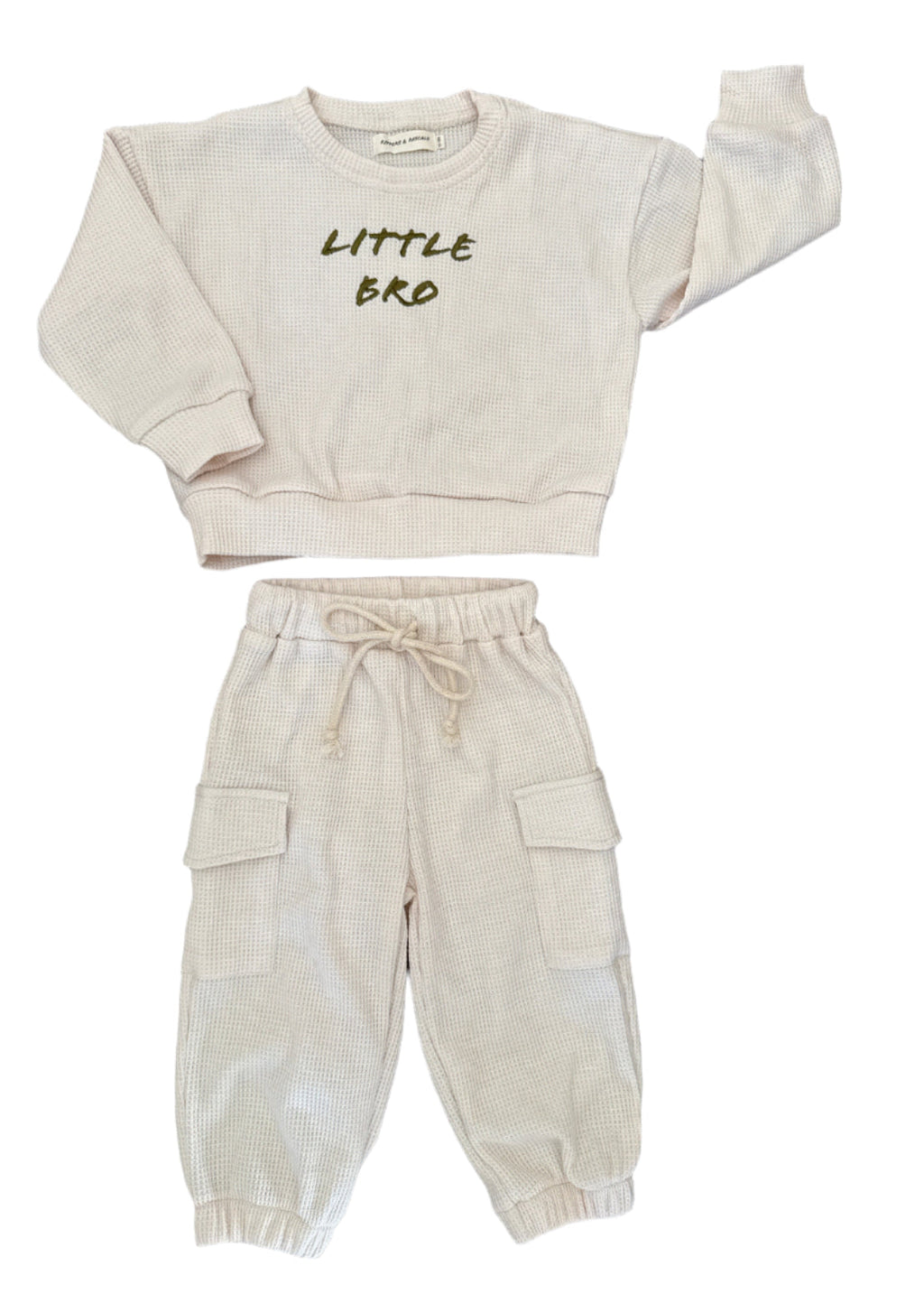 Little Brother Jogger Set | Baby & Toddler Matching Sibling Outfits - Riot Co.