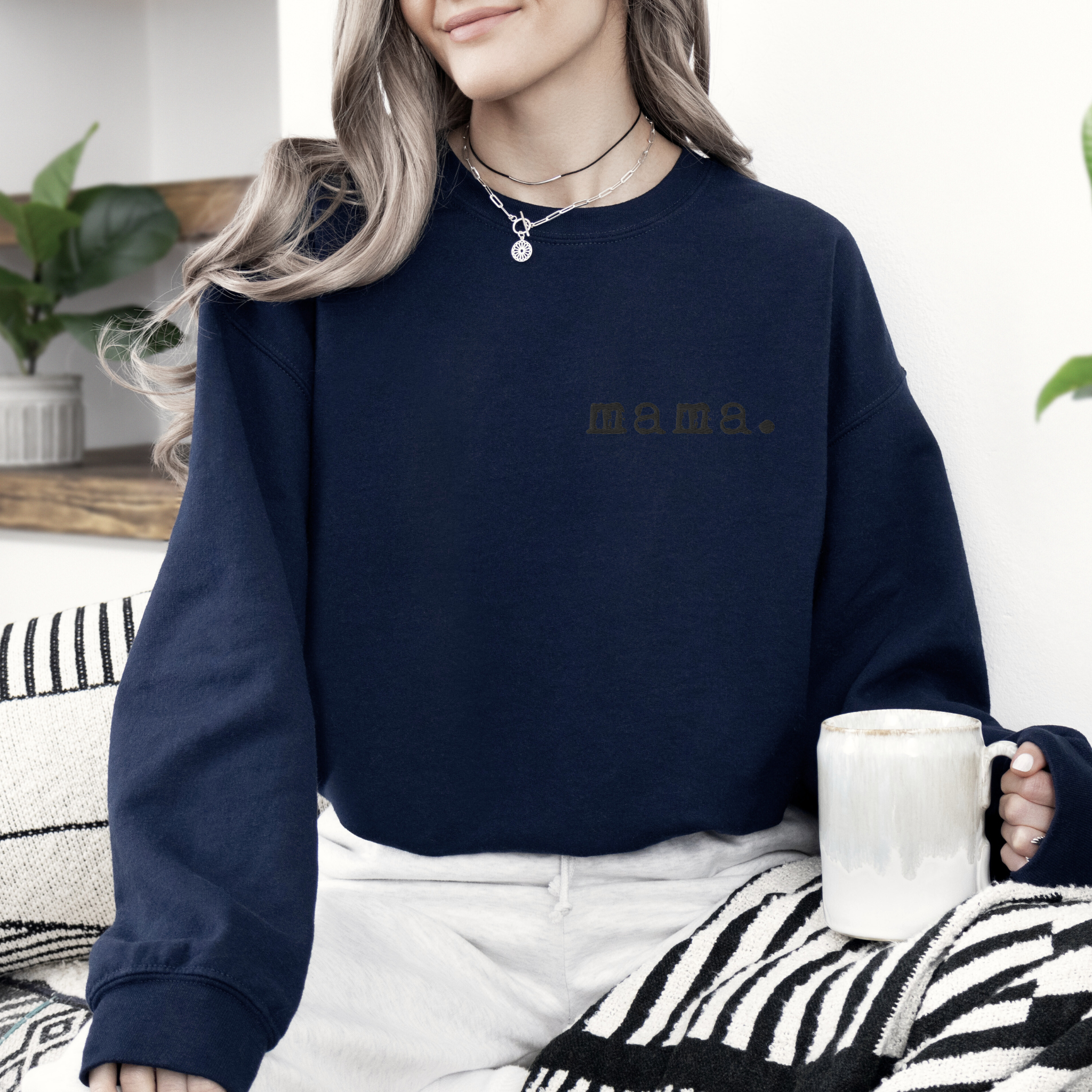Mama. Embroidered |  Premium Adult Sweatshirt - Riot Co.