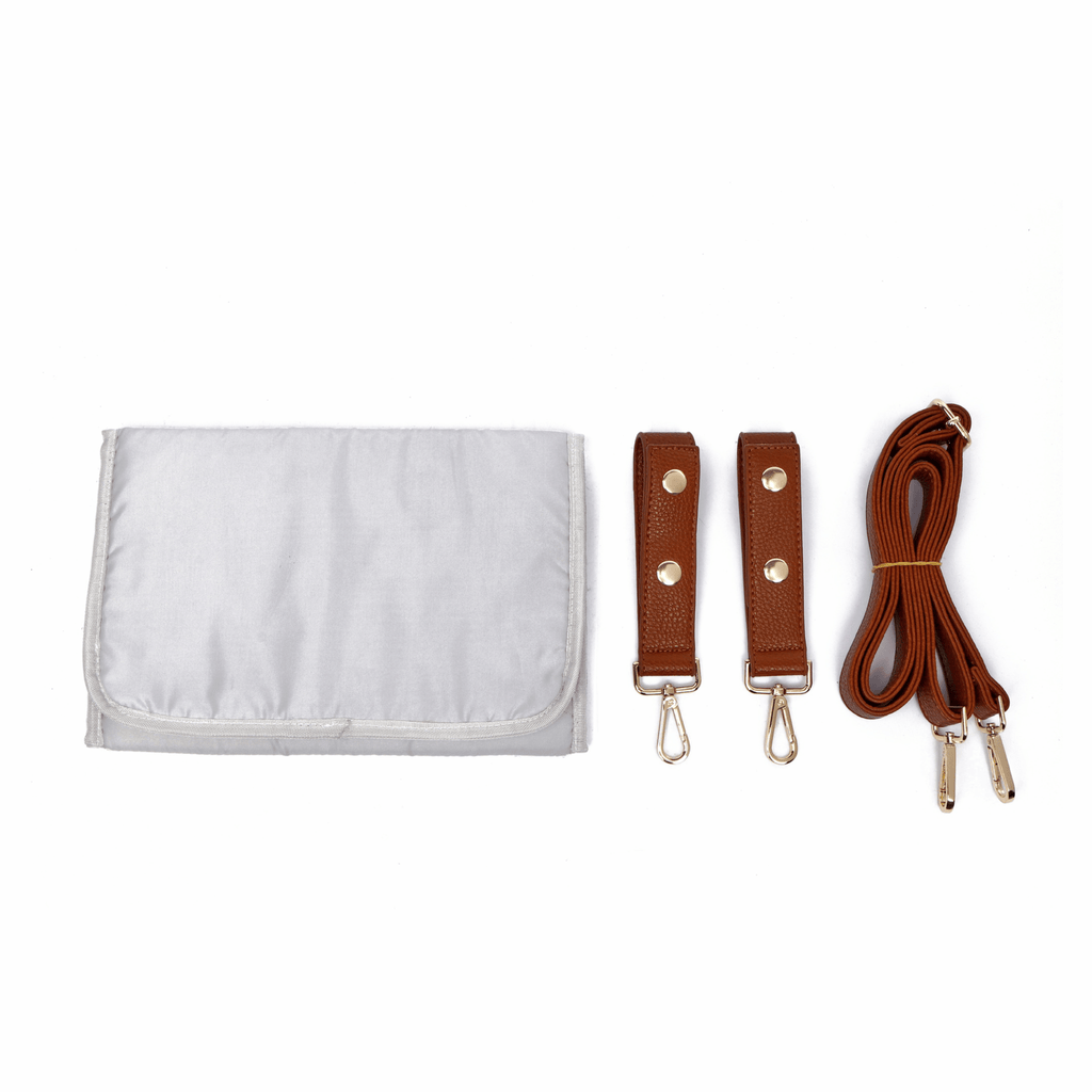 Monaco Diaper Bag | Caramel Brown - Riot Co.
