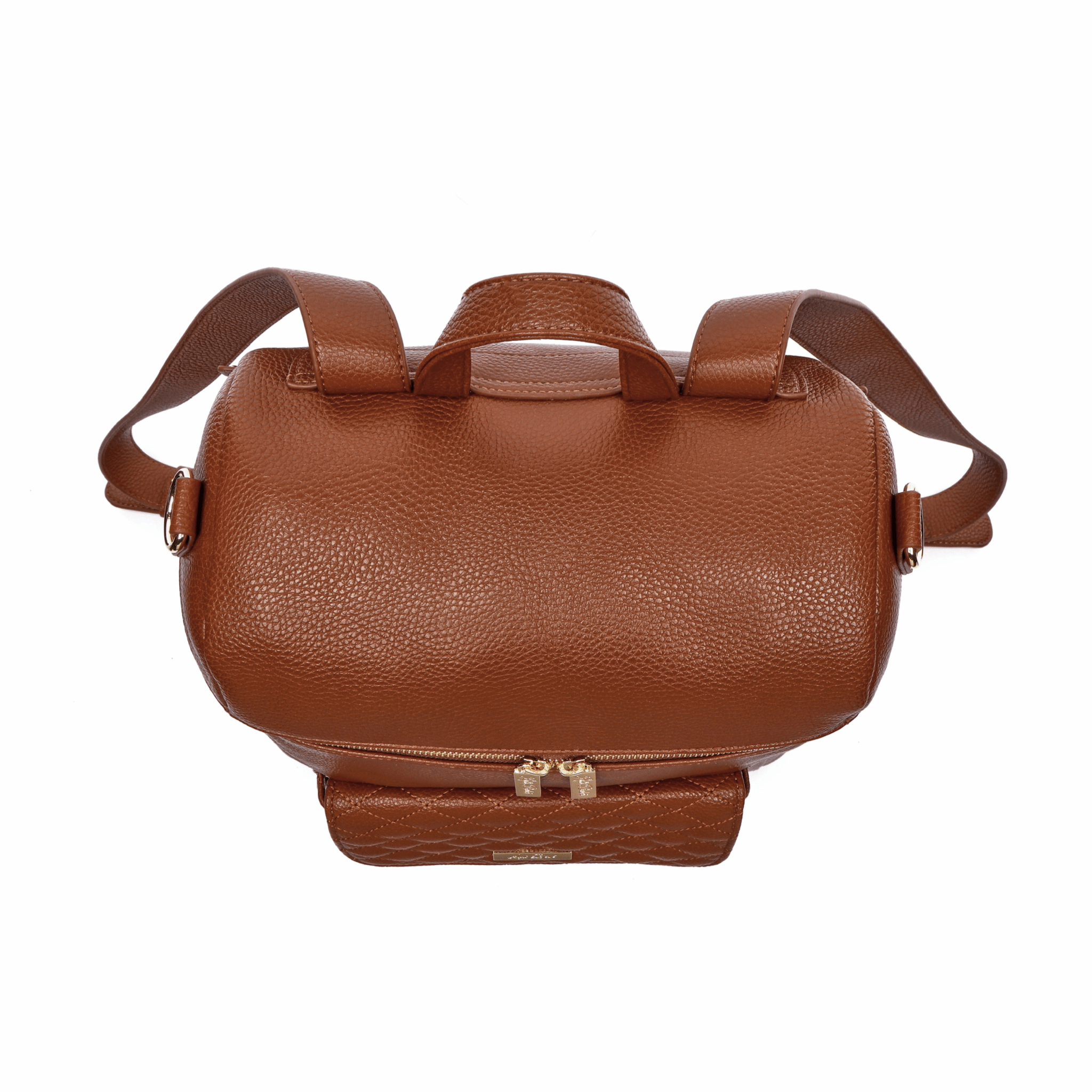 Monaco Diaper Bag | Caramel Brown - Riot Co.