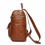 Monaco Diaper Bag | Caramel Brown - Riot Co.