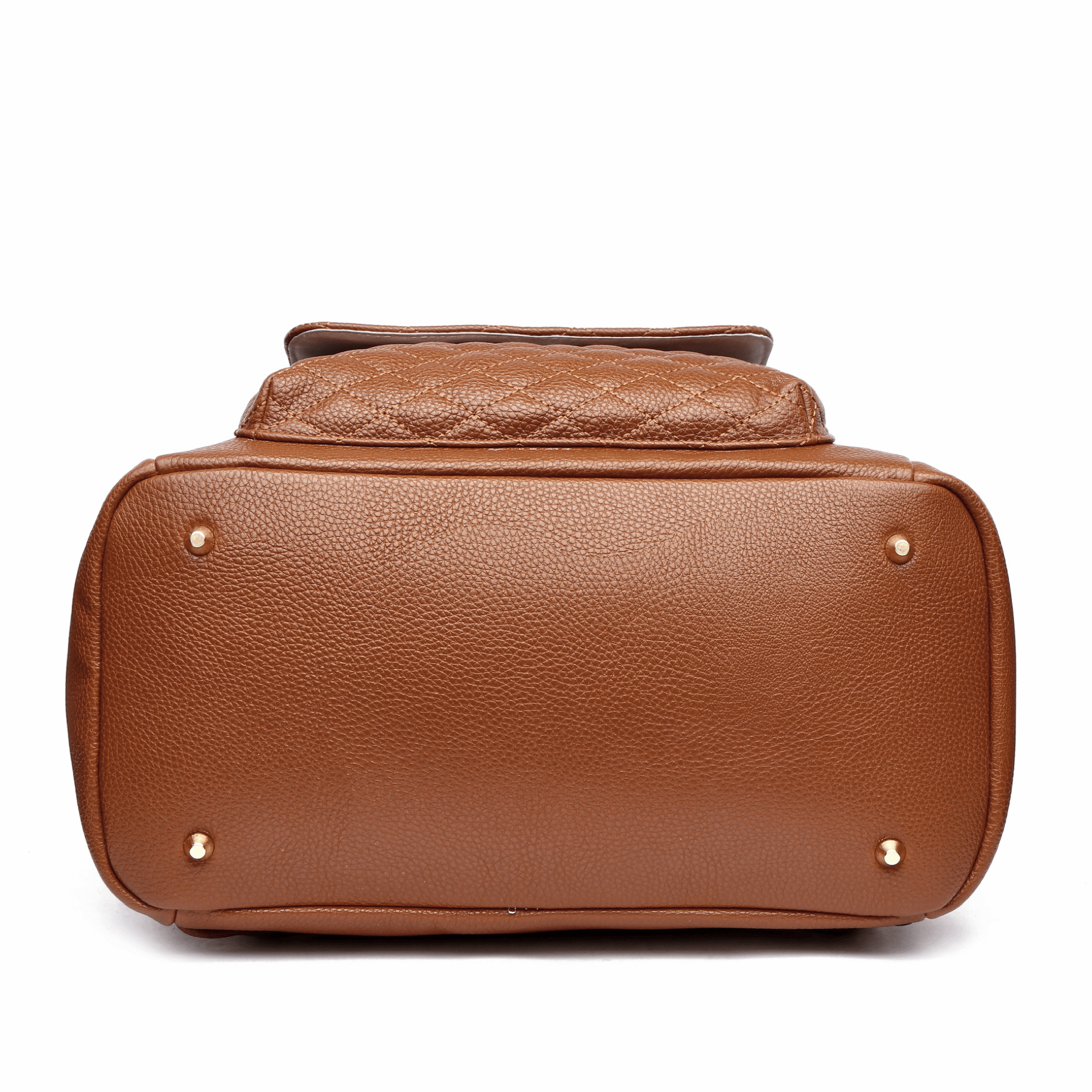 Monaco Diaper Bag | Caramel Brown - Riot Co.