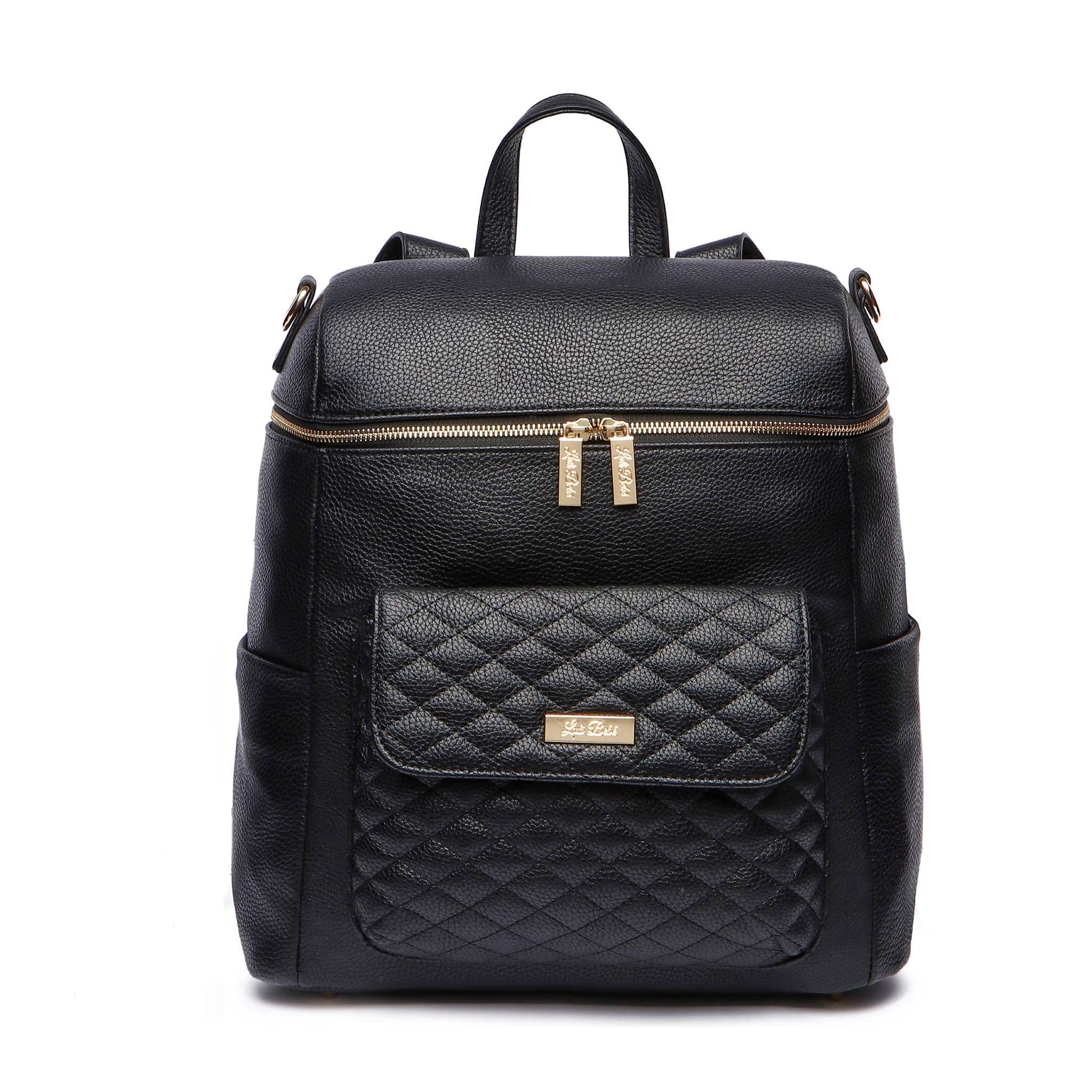 Monaco Diaper Bag | Ebony Black - Riot Co.