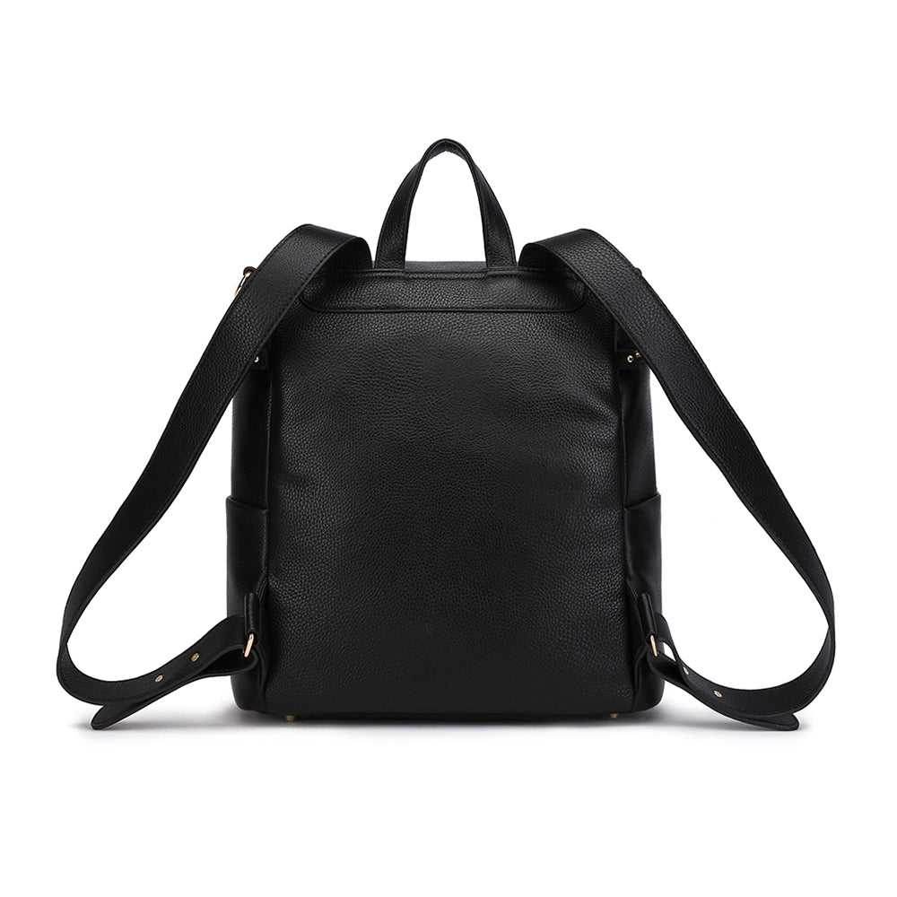 Monaco Diaper Bag | Ebony Black - Riot Co.