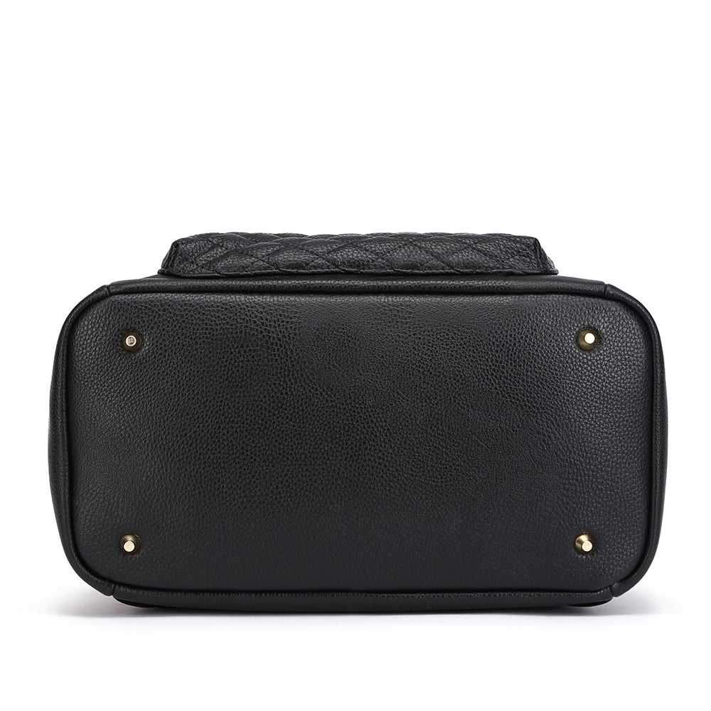 Monaco Diaper Bag | Ebony Black - Riot Co.