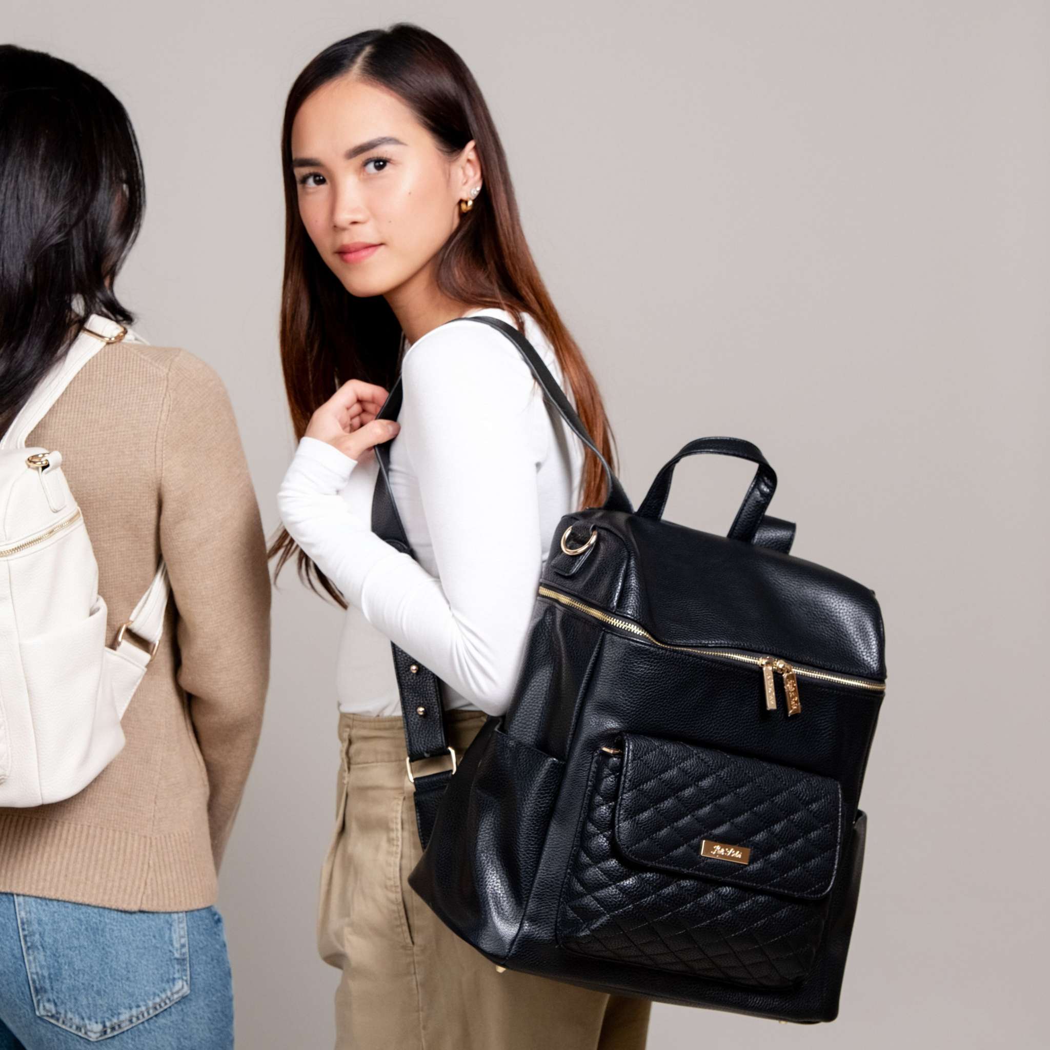 Monaco Diaper Bag | Ebony Black - Riot Co.