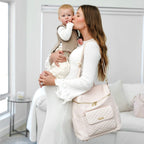 Monaco Diaper Bag | Pastel Pink - Riot Co.