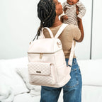 Monaco Diaper Bag | Pastel Pink - Riot Co.