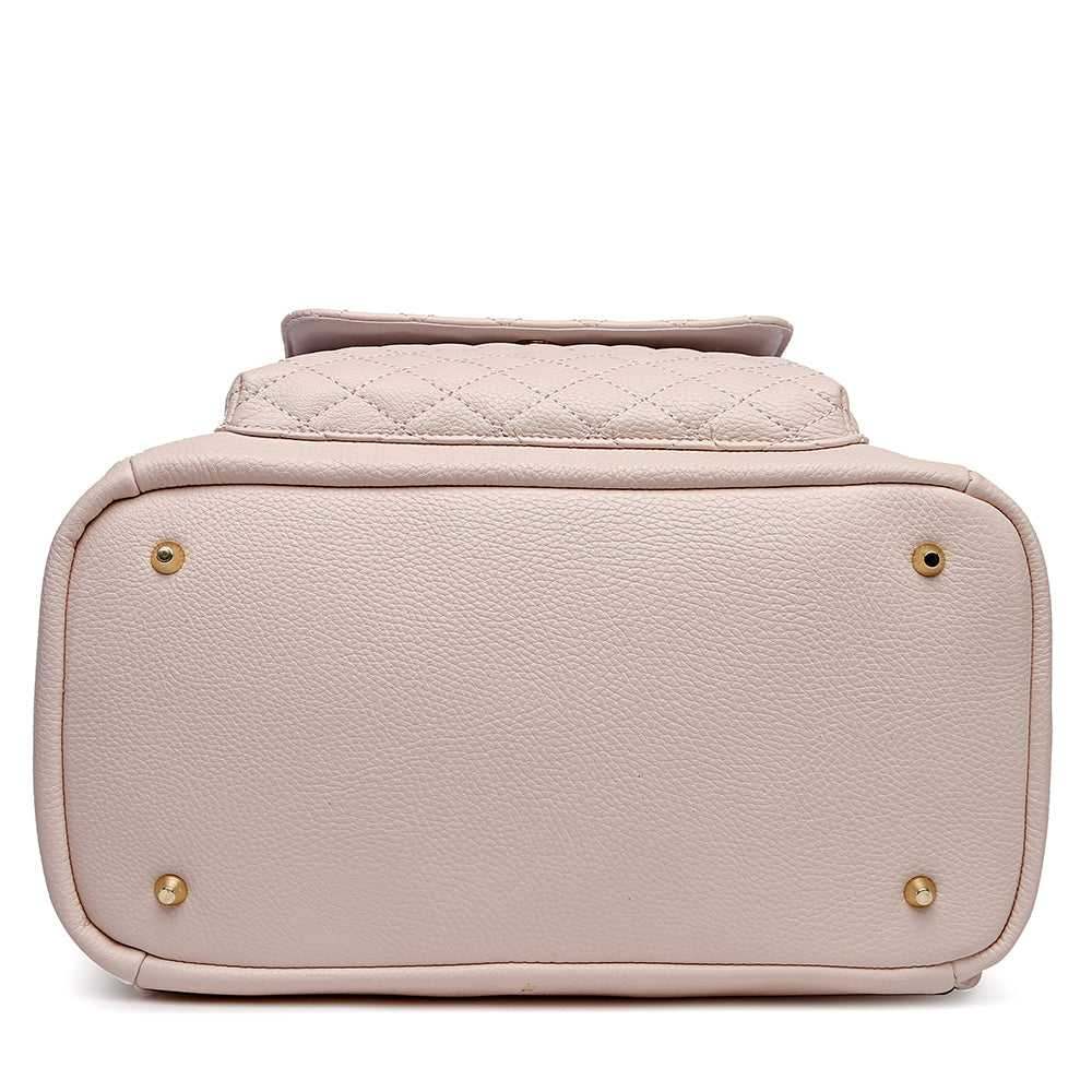 Monaco Diaper Bag | Pastel Pink - Riot Co.