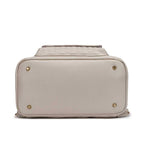 Monaco Diaper Bag | Pearl White - Riot Co.