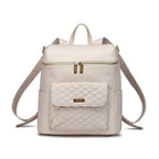 Monaco Diaper Bag | Pearl White - Riot Co.