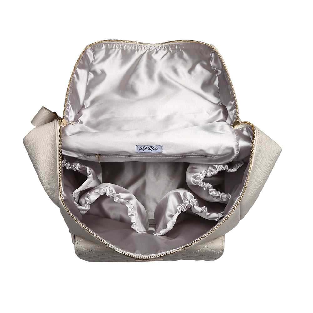 Monaco Diaper Bag | Pearl White - Riot Co.